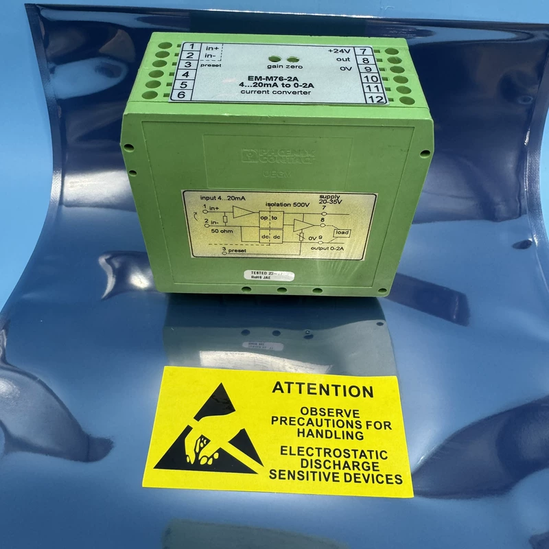 Current Transmitter Reliance EM-M76-2A-2 Signal Converter