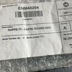 Industrial Inkjet Printer Part Imaje ENM40204 Genuine OEM