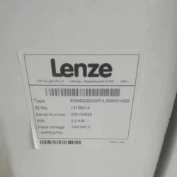 Lenze Servo Drive ESMD222X2SFA 000XXZ1K20 61-Character