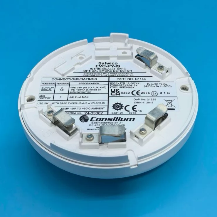 Intrinsically Safe Smoke Detector CONSILIUM EVC-PY-IS  24-33382