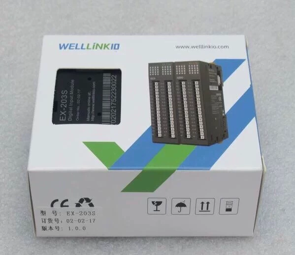 Digital I/O Expansion Module Welllinkio EX-203S for Automation