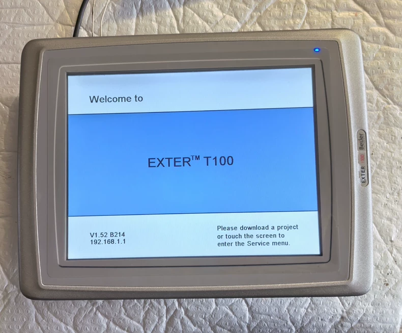Industrial Touch Screen HMI Beijer EXTER T100 06030B Display