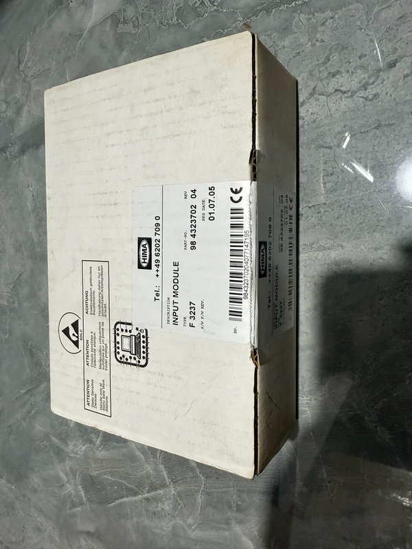 Safety Input Module HIMA F3237 98432370204077147195 SIL3