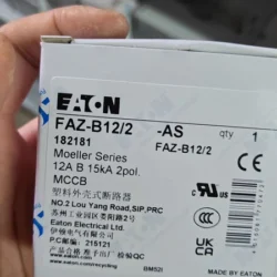 Miniature Circuit Breaker EATON FAZ-B12/2-AS 12A