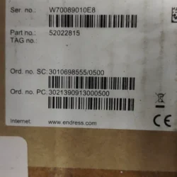 Endress+Hauser Ultrasonic Level Probe FDU91-RG2BA