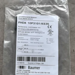 Diffuse Photoelectric Sensor Baumer FHDK 10P3101/KS35  10146074