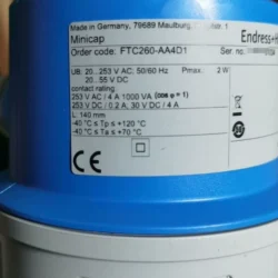Capacitive Level Switch Endress+Hauser FTC260-AA4D1
