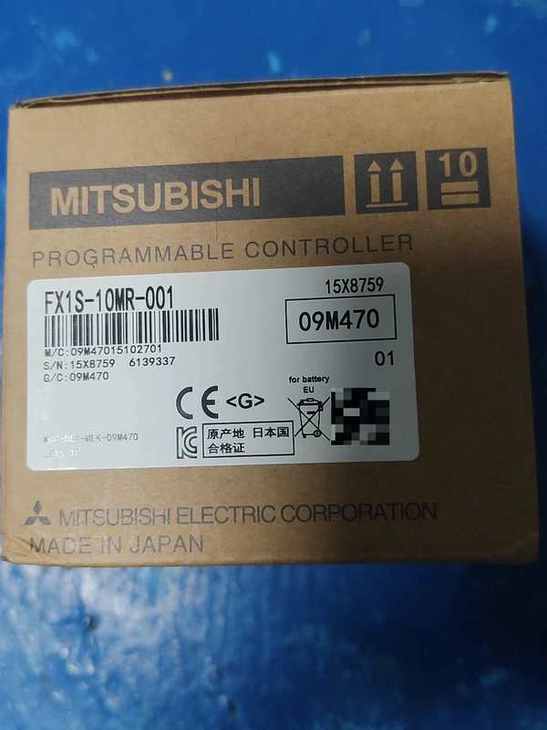 Compact PLC Controller Mitsubishi FX1S-10MR-001 Relay Output