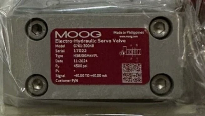 High-Performance Servo Valve MOOG G761-3004B for Precision