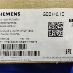 SIEMENS GEB146.1E Damper Actuator - Precise Airflow Control
