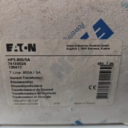 Current Transformer EATON HF5-800/5A for Energy Metering
