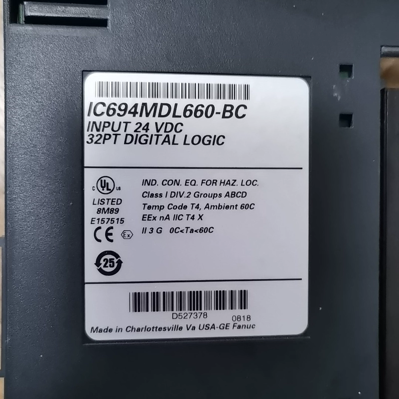 Discrete Input Module Emerson IC694MDL660-BC PACSystems RX3i