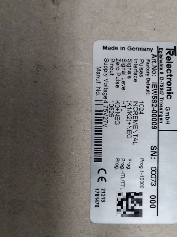 Incremental Encoder TR Electronic IEW582-00009 Precision