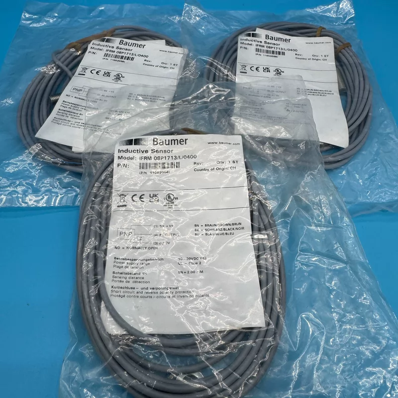 M8 Inductive Proximity Sensor baumer IFRM 08P1713/L/0400