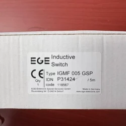 Inductive Proximity Switch EGE IGMF 005 GSP P31424 - Reliable Sensing