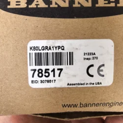 BANNER K80LGRA1YPQ Indicator Light - Visual Status Indication
