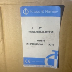 Changeover Switch Kraus&Naimer KG125.T203/D-A076.VE 125A
