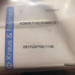 KRAUS&NAIMER KG64B.T103/D-A082.E Switch - Industrial Safety