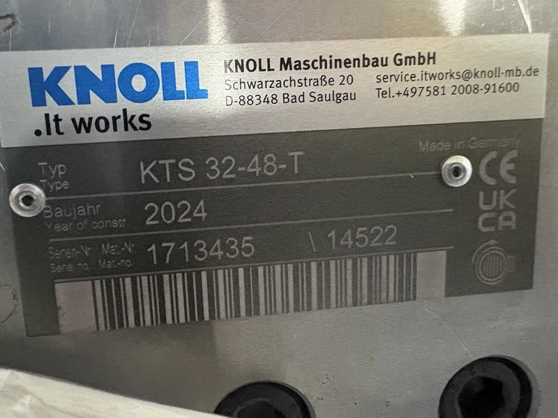 High-Pressure Three-Screw Pump KNOLL KTS32-48-T Series