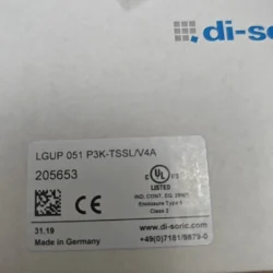 Precision Object Detection Sensor di-soric LGUP051P3K-TSSLV4A  205653