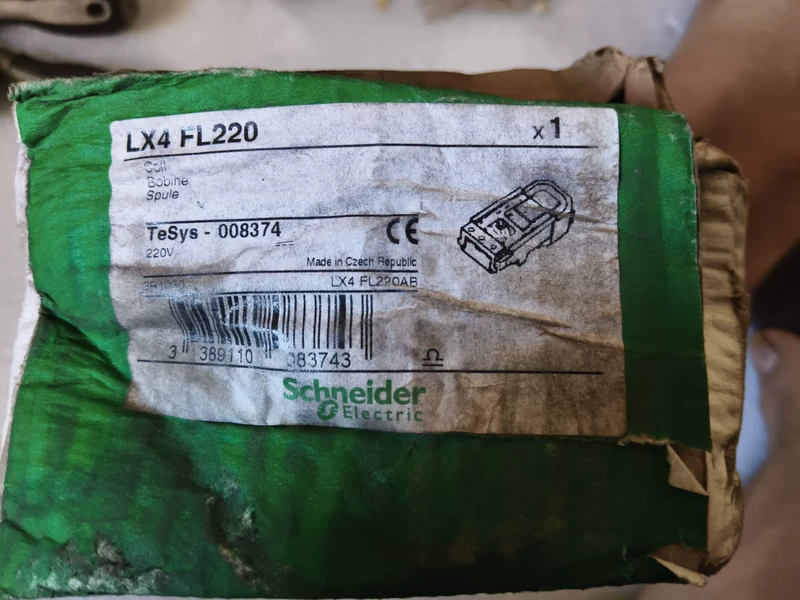Contactor Coil for Industrial Use - Schneider LX4FL220 220V