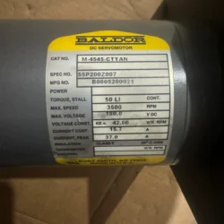 BALDOR DC Servo Motor M-4545-CTYAN - High-Torque Precision