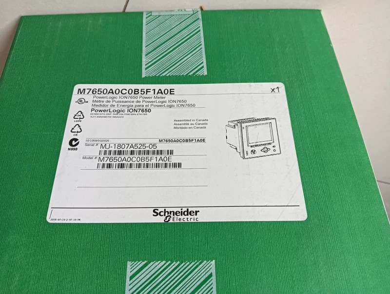 Power Quality Meter Schneider M7650A0C0B5F1A0E for Industry