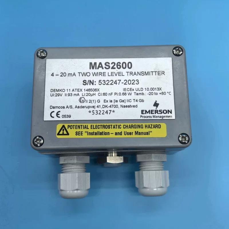 Liquid Level Transmitter EMERSON MAS2600 532247-2023 - Accurate