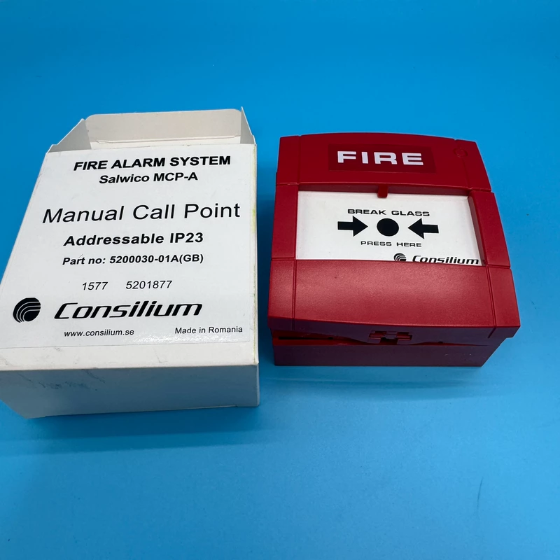 Manual Call Point Consilium MCP-A 5200030-10A Fire Safety