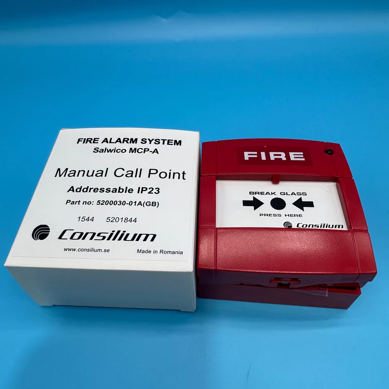Manual Call Point CONSILIUM MCP-A 5200030-01A Fire Alarm