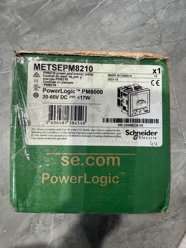 Advanced Power Meter Schneider METSEPM8210 with Display