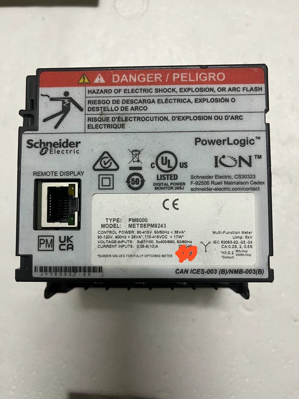 Advanced Power Meter Schneider METSEPM8243 PM8000 Series
