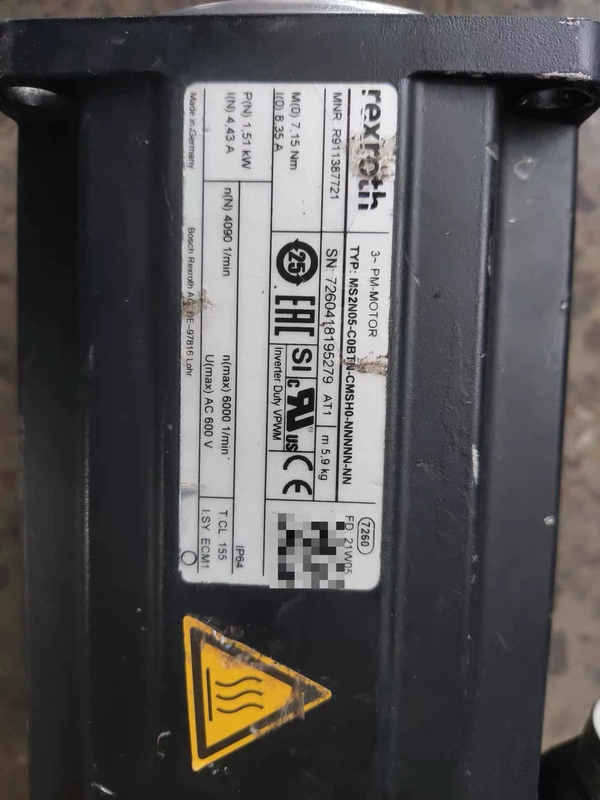 High-Performance Servo Motor REXROTH MS2N05-C0BTN-CMSH0