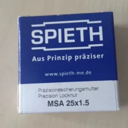 SPIETH Lock Nut MSA25X1.5 - Precision Industrial Fastening