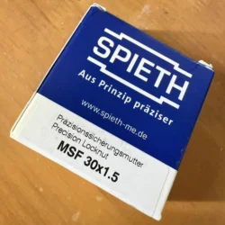SPIETH MSF30X1.5 Lock Nut - Compact & Durable Fastening