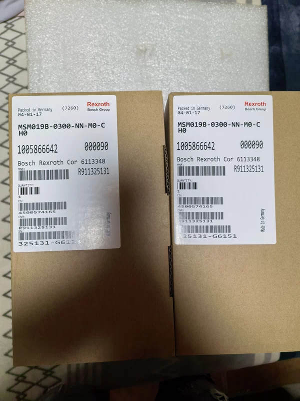 Servo Motor REXROTH MSM019B-0300-NN-M0-CH0 for Automation