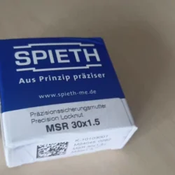 SPIETH MSR 30x1.6 Precision Lock Nut - Industrial Grade