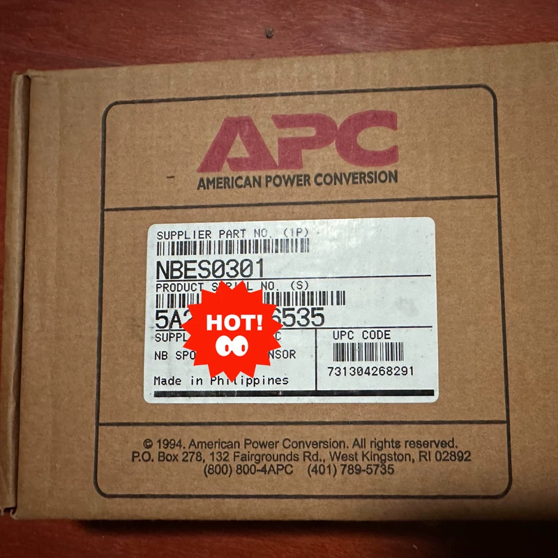 Water Leak Sensor apc NBES0301 for Data Center Protection
