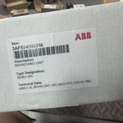 ABB NDBU-95C Branch Unit - Efficient Power Distribution