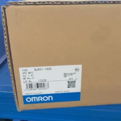 Omron NJ501-1400 CPU Module for High-Speed Data Processing