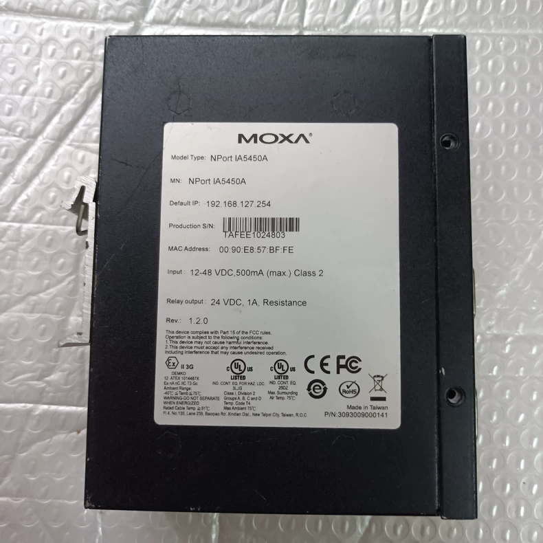 Industrial Serial Device Server MOXA NPort IA5450A 4-Port
