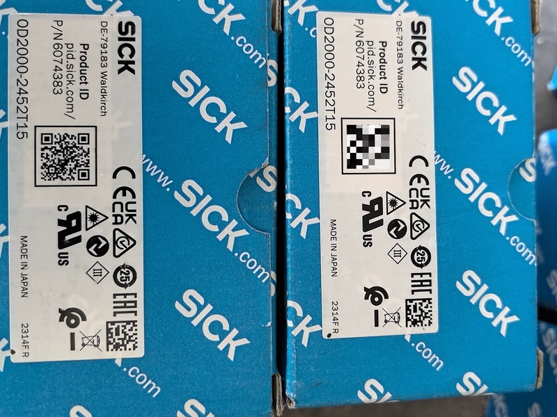 Distance Sensor SICK OD2000-2452T15 - Precision Laser Measurement