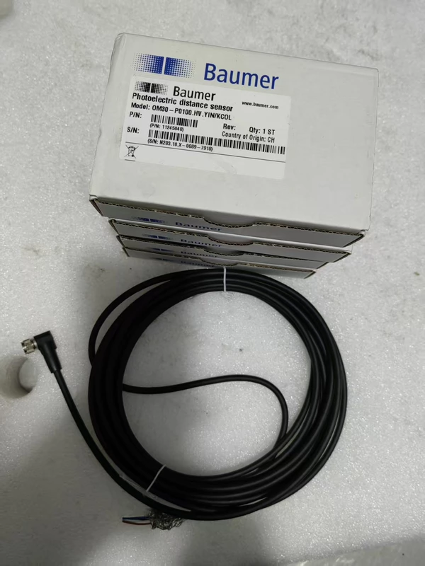 Photoelectric Distance Sensor Baumer OM30-P0100.HV.YIN/KCOL 100mm