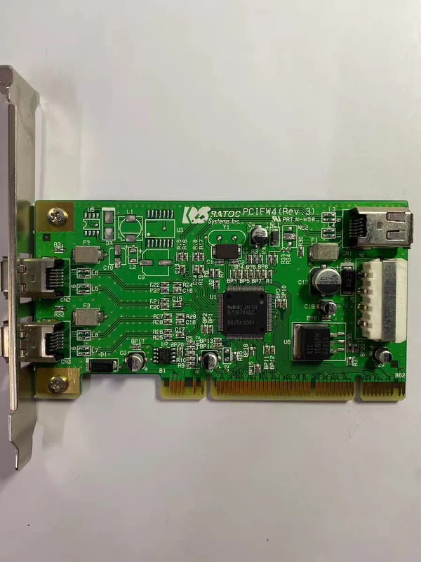 PCI FireWire Data Acquisition Card RATOC PCIFW4  PFW400304629