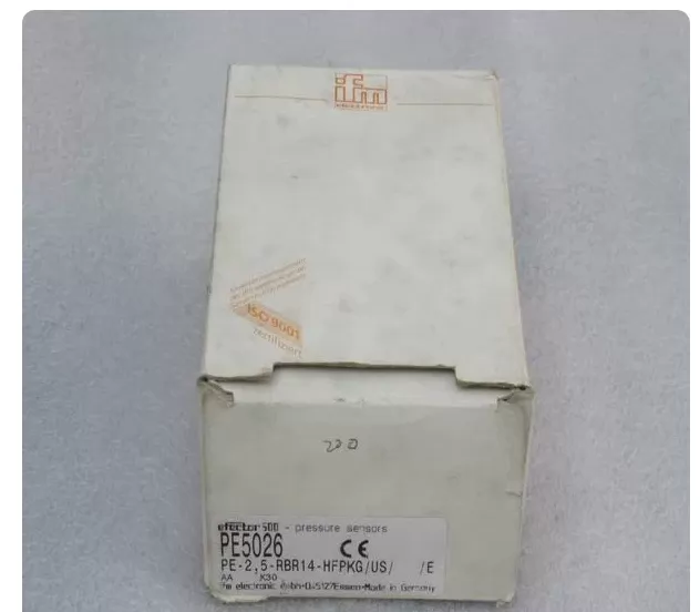 Pressure Sensor IFM PE5026 for Hydraulic and Pneumatic Control