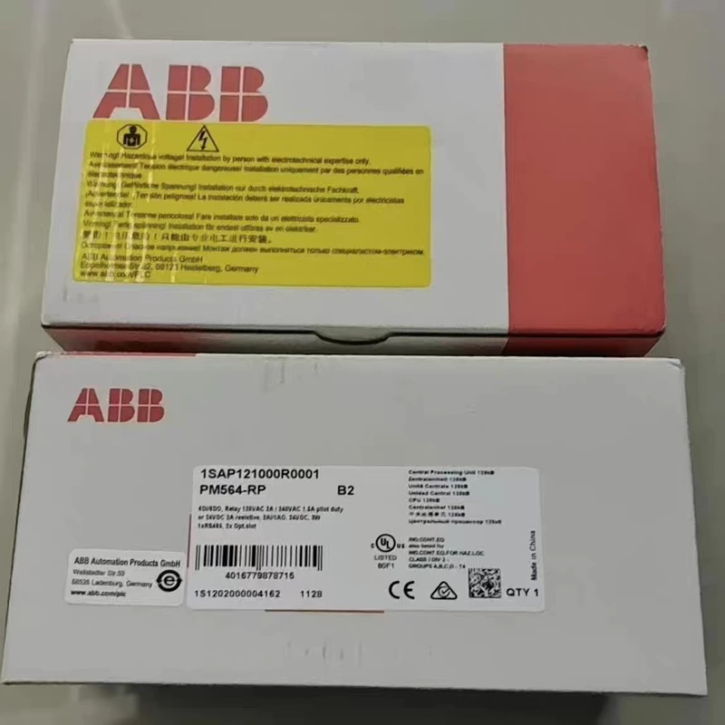 PLC CPU Module ABB PM564-RP 1SAP121000R0001 High Performance