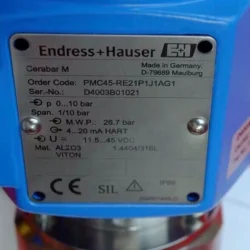 Industrial Pressure Sensor Endress+Hauser PMC45-RE21P1J1AG1