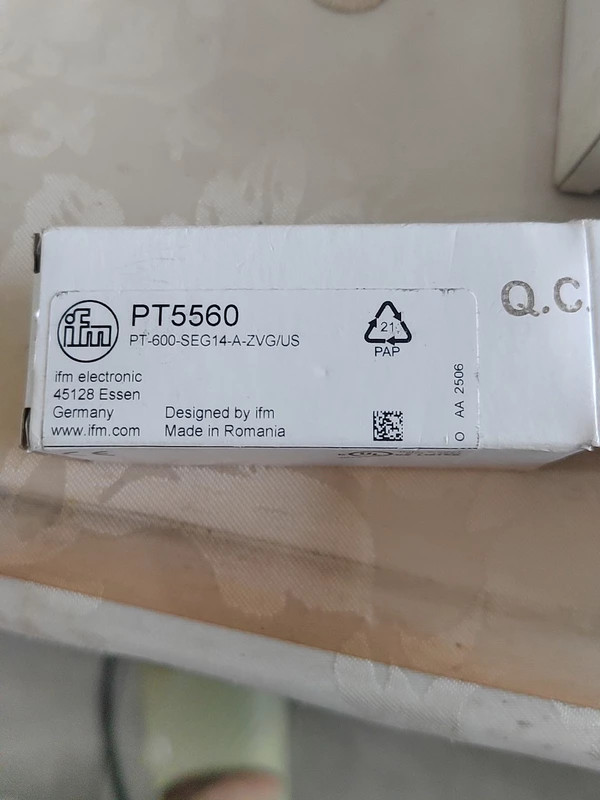 Industrial Pressure Sensor IFM PT5560 with IO-Link