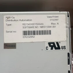 ABB Multi-Function Relay REF541KM115AAAA - Circuit Protection