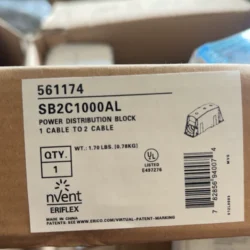 Power Distribution Block nVent ERIFLEX SB2C1000AL 561174 for Industrial Use